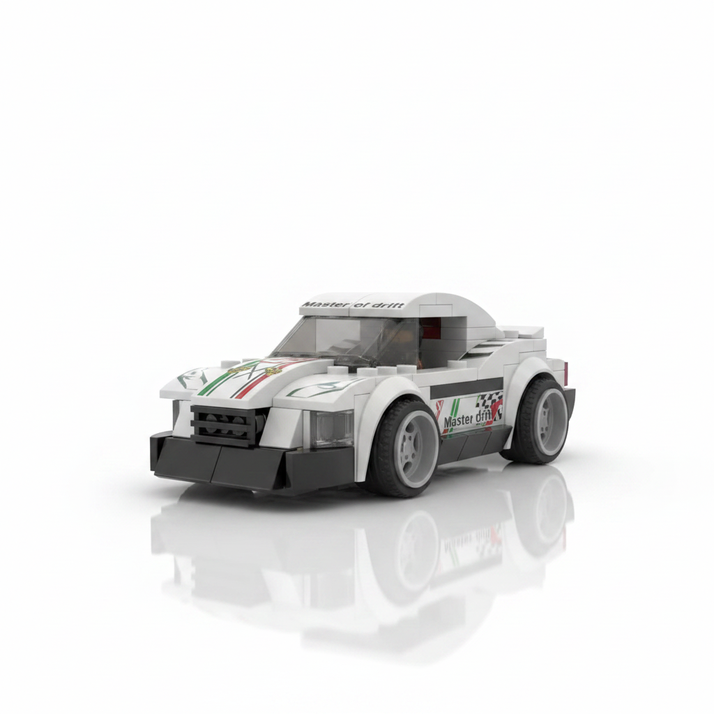 DeCool Multifigence – 10-in-1 Racing Car Building Block Set