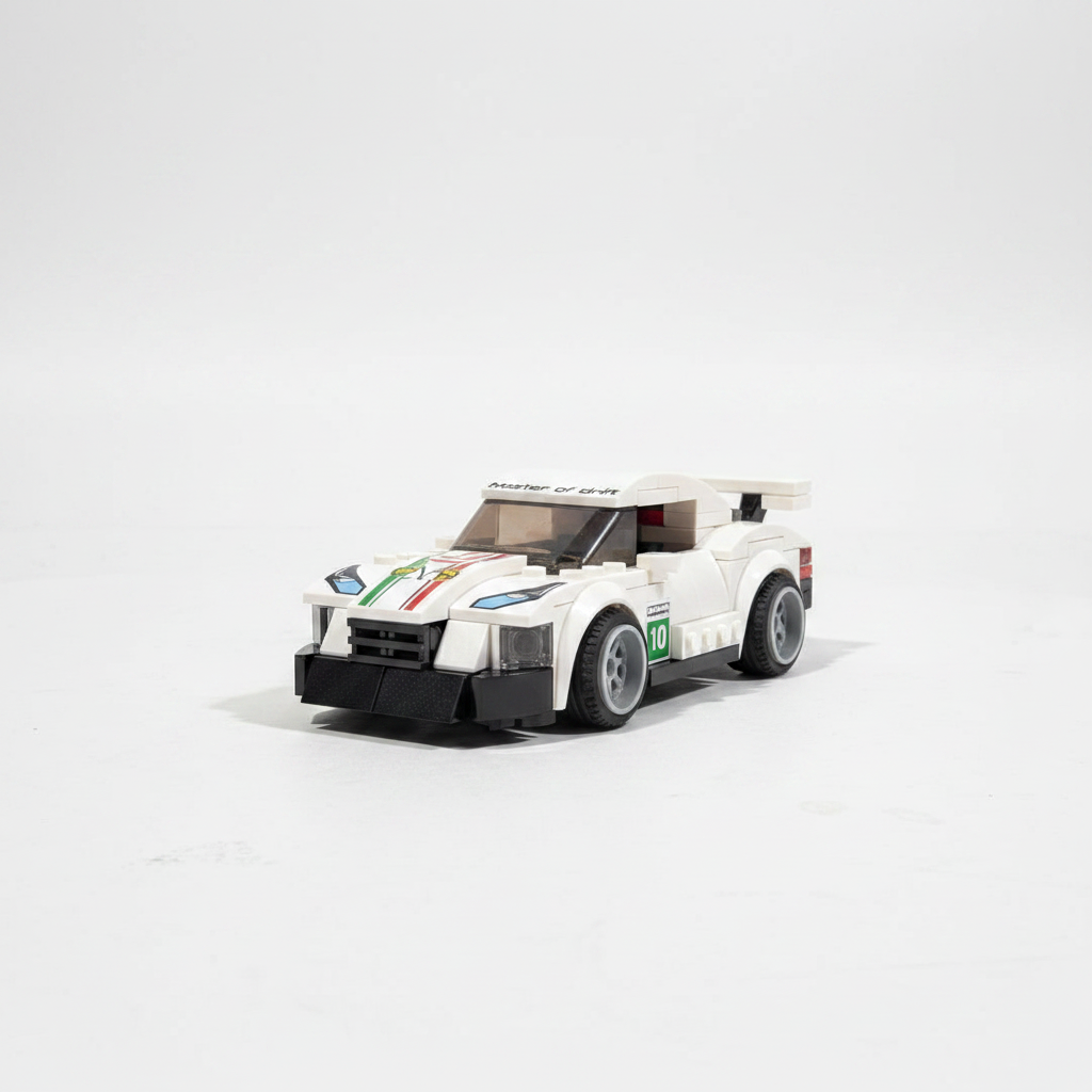 DeCool Multifigence – 10-in-1 Racing Car Building Block Set