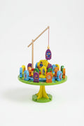 Multifunctional Fishing Platform Toy – Wooden Fishing Game