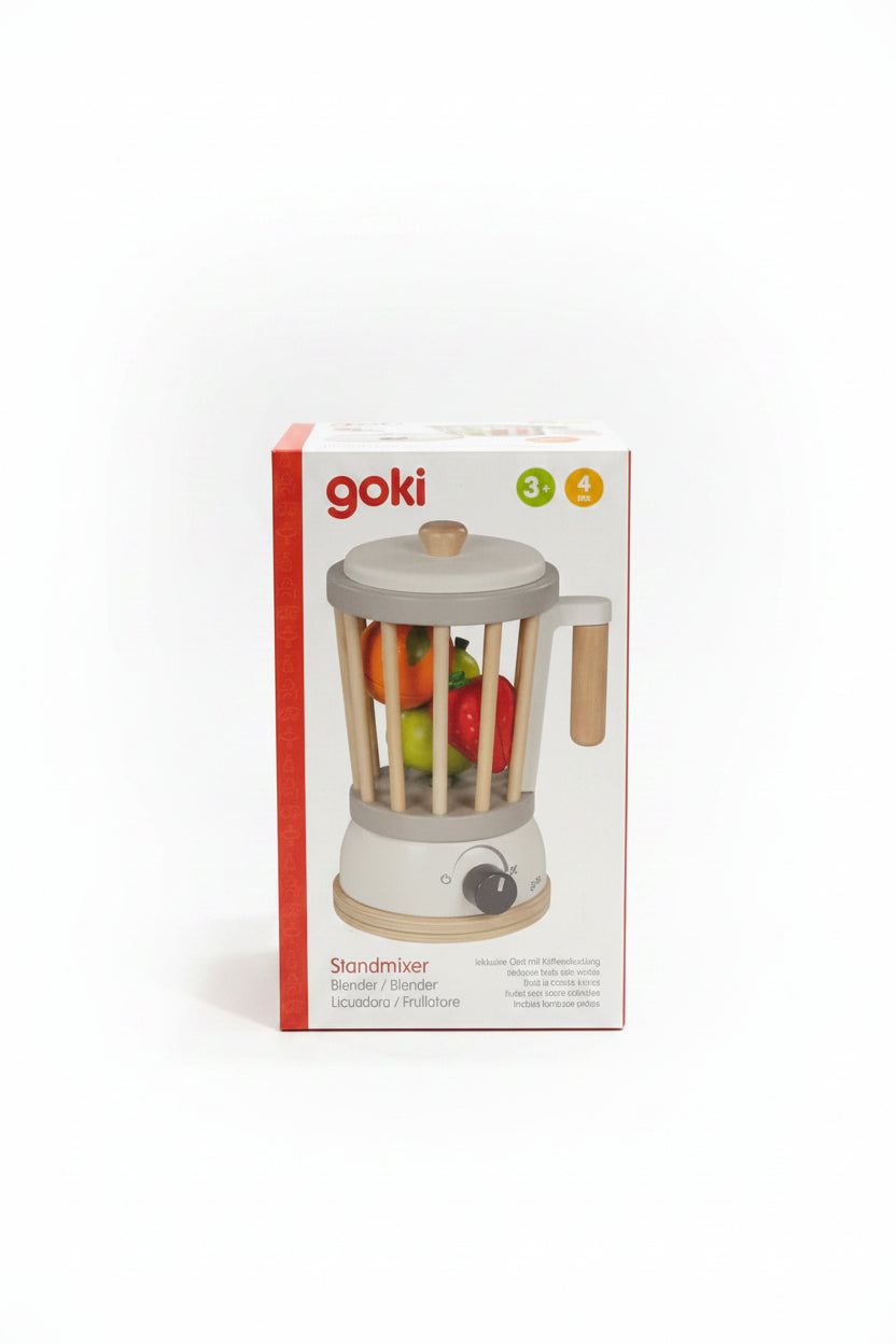 Goki Wooden Stand Mixer Blender Pretend Play Toy