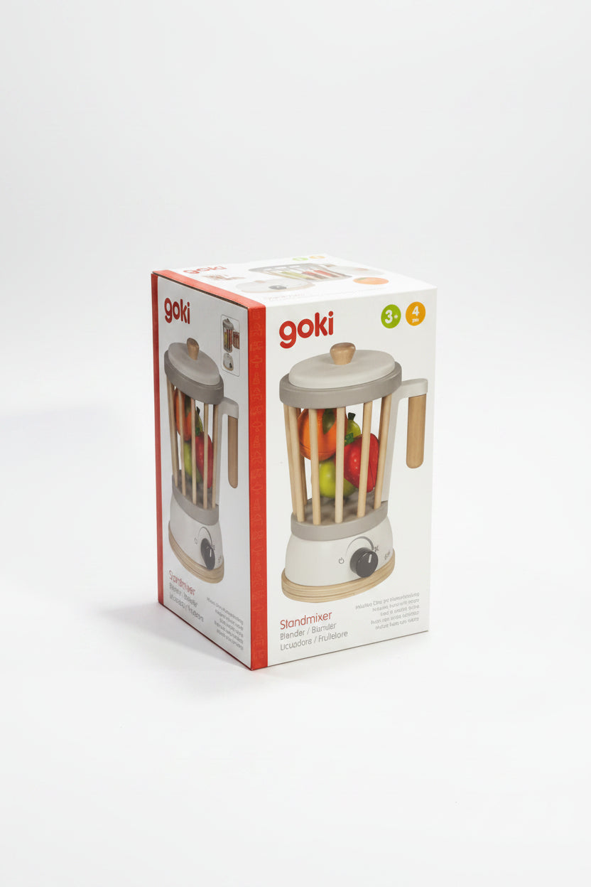 Goki Wooden Stand Mixer Blender Pretend Play Toy