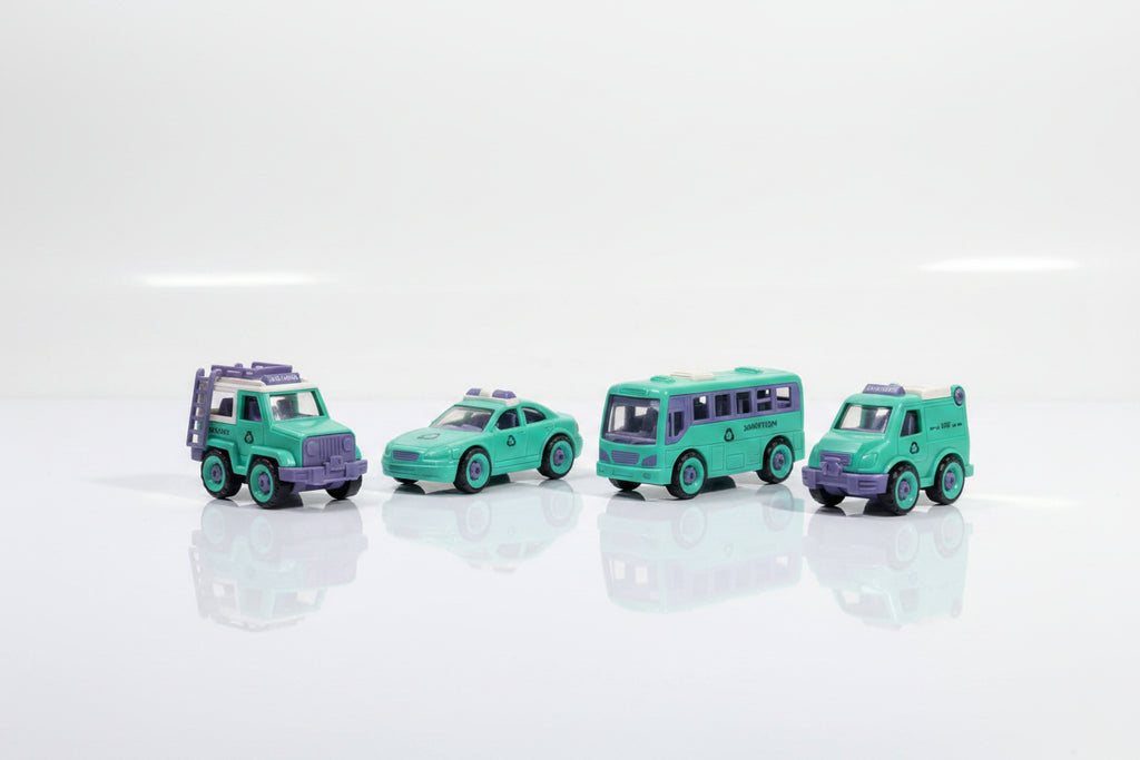 DIY Construction &amp; Rescue Vehicle Assembly Toy Set
