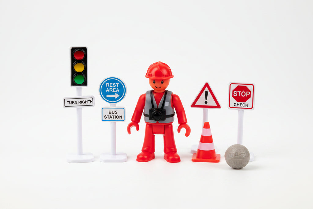 DIY Construction &amp; Rescue Vehicle Assembly Toy Set