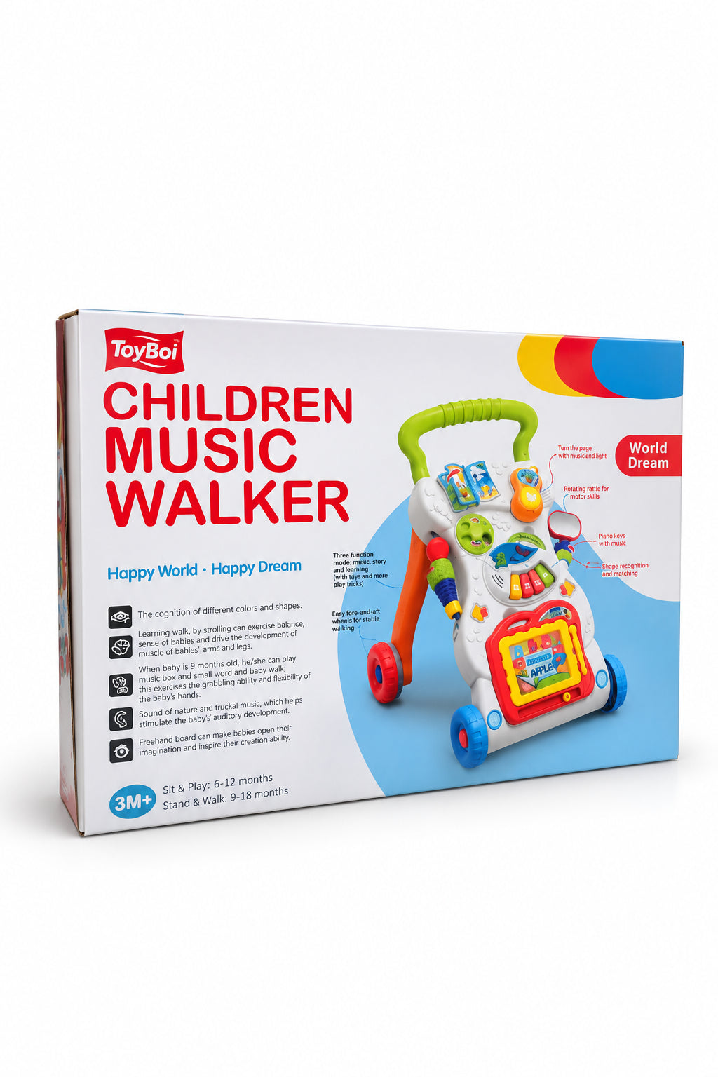Children Music Walker – Interactive Baby Learning Walker