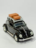 Classic Beetle Die-Cast Car Model - With Roof Luggage [1:32 Scale]