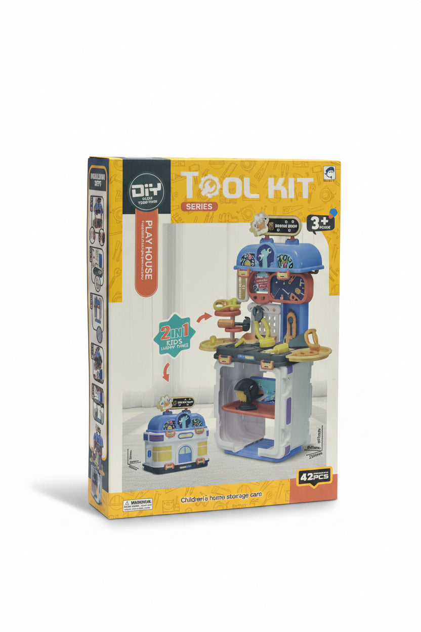Kids Role Play Storage Cart Set