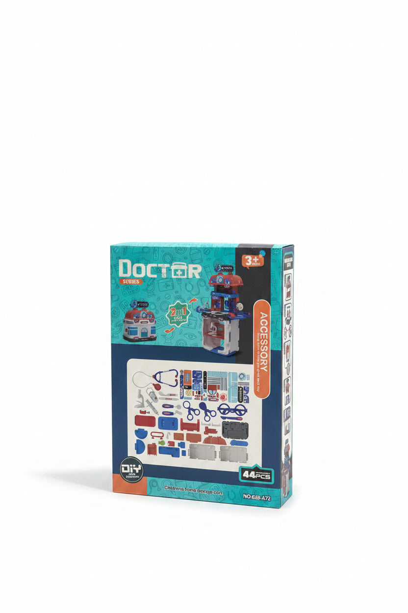 Kids Role Play Storage Cart Set
