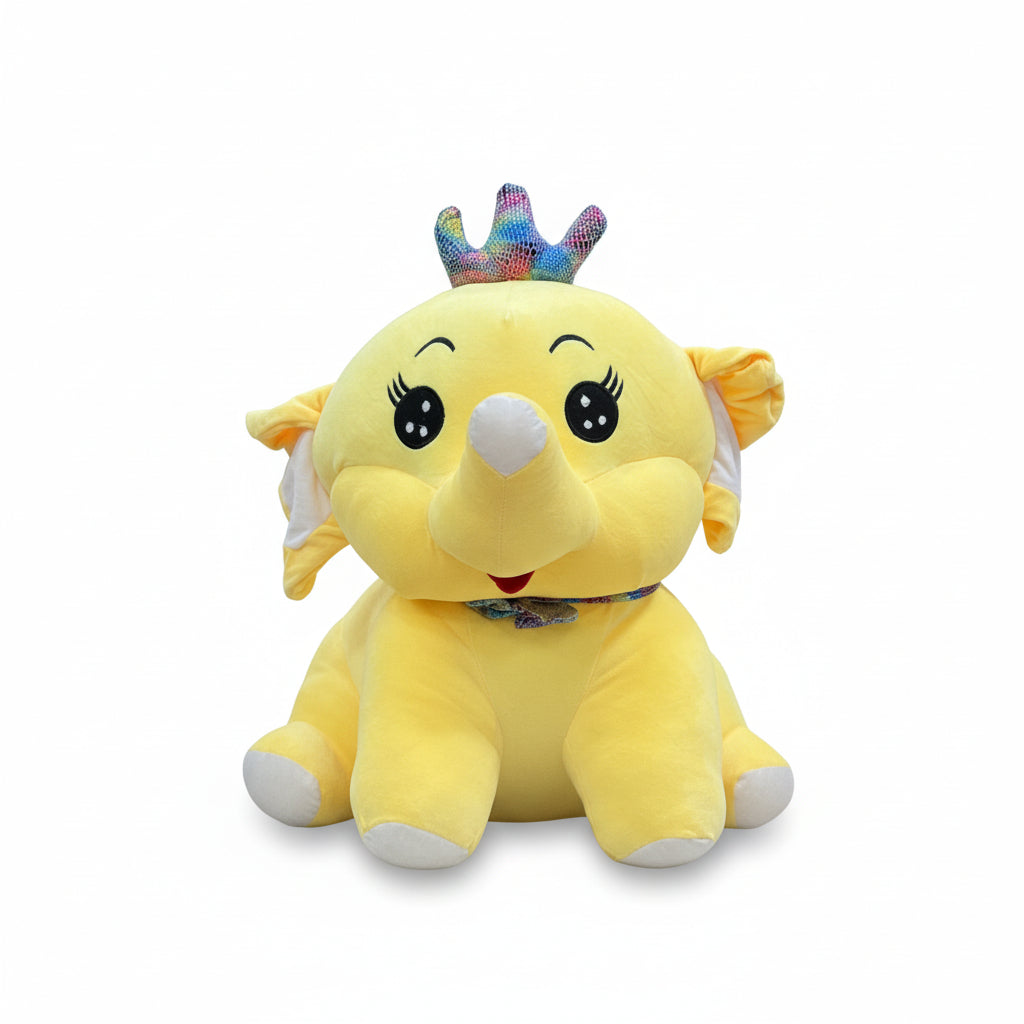 🐘 Cute Elephant Plush Toy – 70 CM
